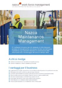 thumbnail of Nazca WFM_Maintenance Management_ita